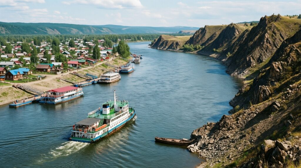 Енисей как главная артерия региона: прогулки, переправы, рыбалка, легенды - иллюстрация