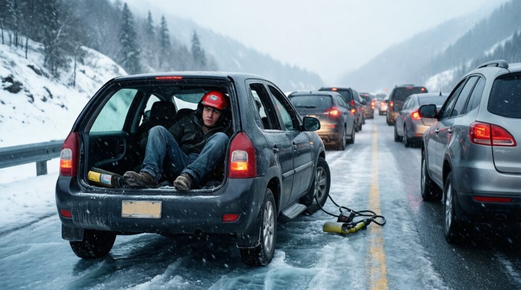 Зимний Красноярский край: горнолыжные места, тюбинг, катки и северные развлечения - иллюстрация