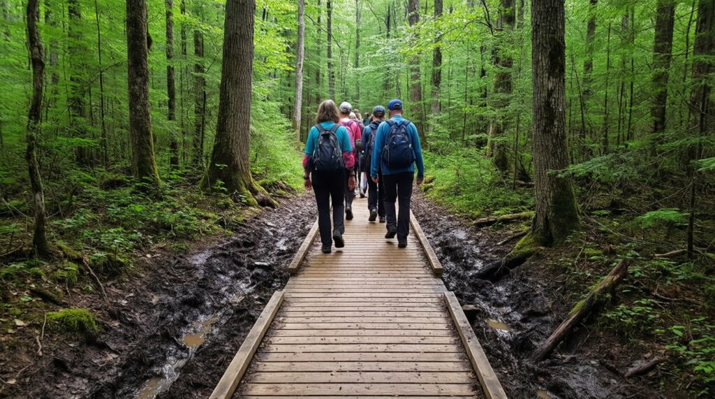 Экотропы и бережный туризм: как путешествовать, не оставляя следов - иллюстрация