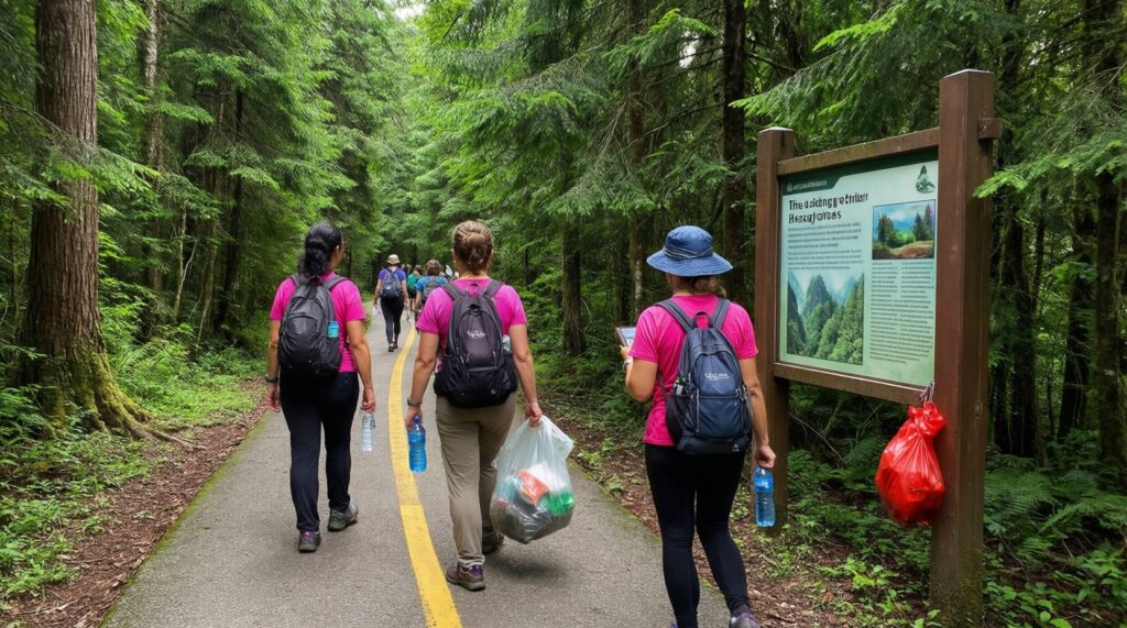 Экотропы и бережный туризм: как путешествовать, не оставляя следов - иллюстрация