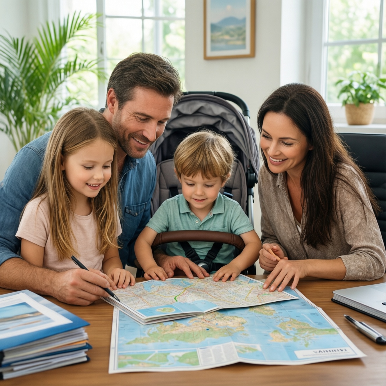 Топ-20 мест для семейных поездок с детьми и колясками без сложных маршрутов