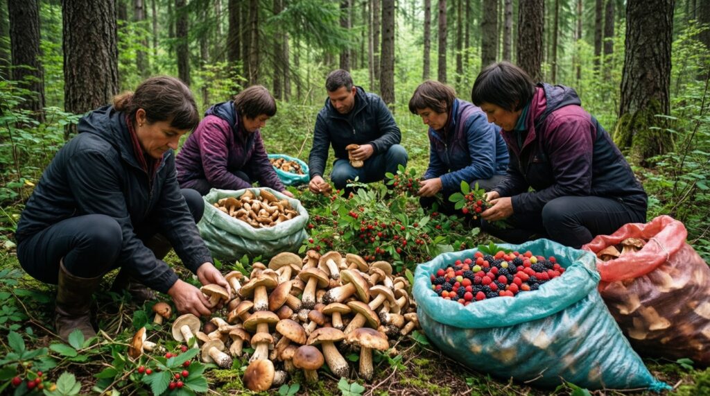 Сезонные сборы: ягоды, грибы, травы - где можно, как правильно и законно - иллюстрация