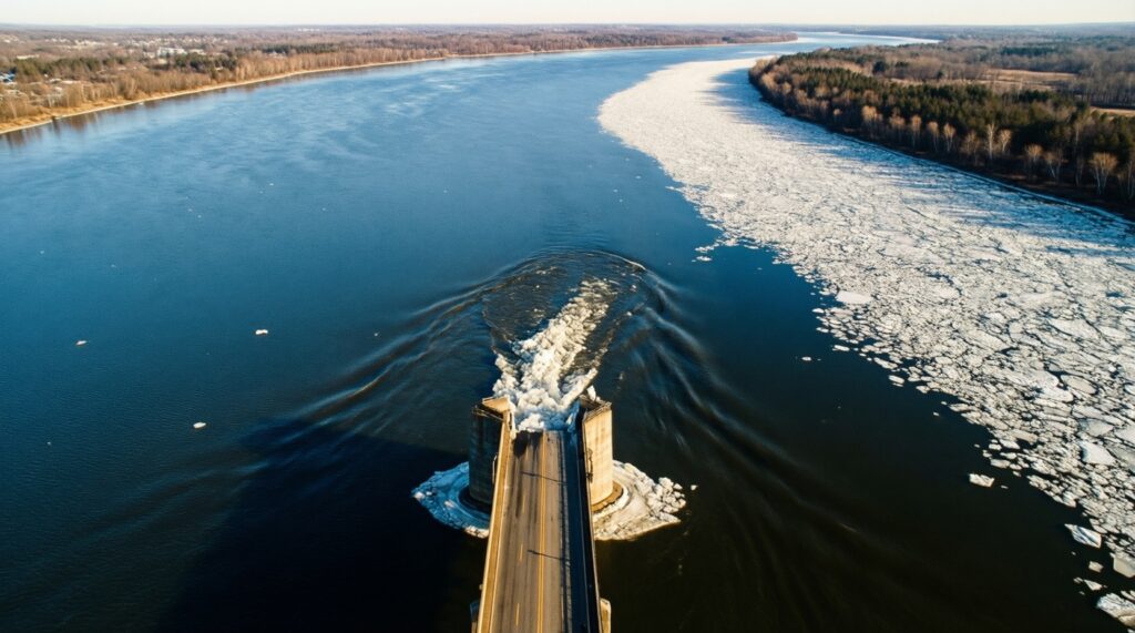 Енисей круглый год: где смотреть ледоход, лучшие набережные и смотровые площадки - иллюстрация